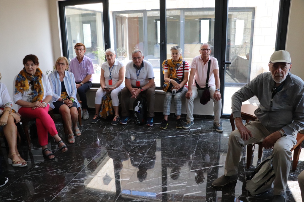 وفد جميعة (Sodalitas) الإيطالية يزور بلدية بيت لحم ويلتقي بسلمان