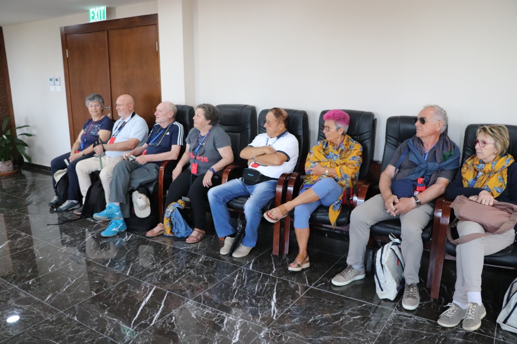 وفد جميعة (Sodalitas) الإيطالية يزور بلدية بيت لحم ويلتقي بسلمان