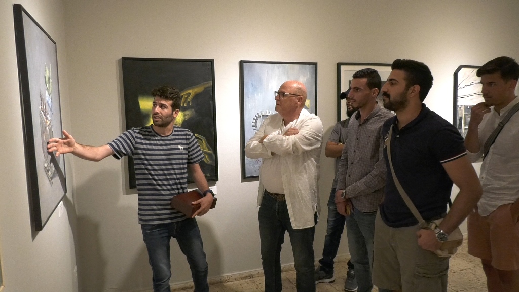 في اطار اتفاقية التعاون بين بلديتي بيت لحم وتورينو  حنانيا يشارك في حفل إعلان نتائج المسابقة الفنية " لندعها تضيء " في فندق ذا وولد اوف