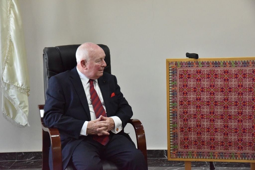 بلدية بيت لحم تنظم حفل استقبال لرئيس بلدية غلاسجو السابق والوفد الإسكتلندي