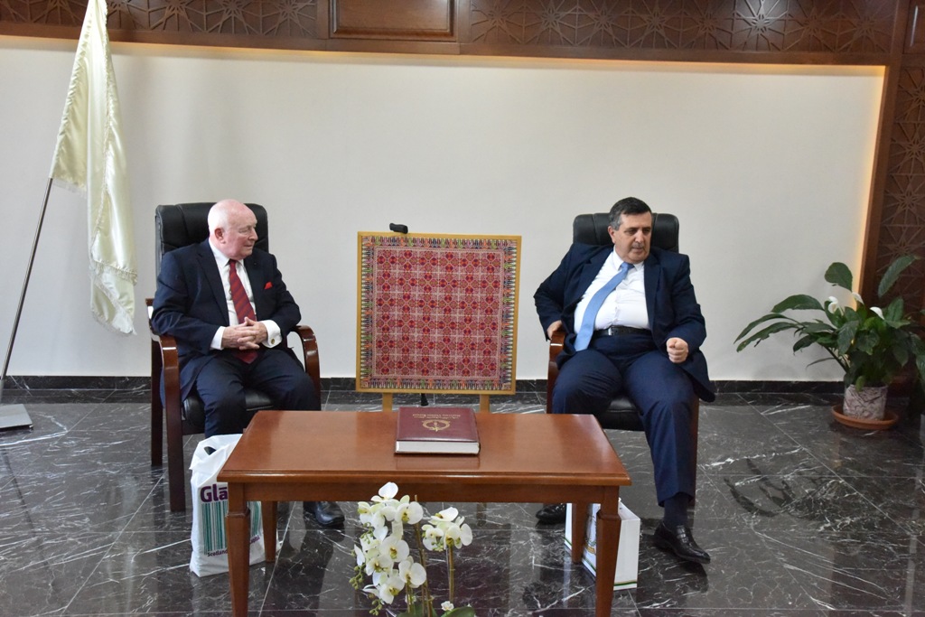 بلدية بيت لحم تنظم حفل استقبال لرئيس بلدية غلاسجو السابق والوفد الإسكتلندي