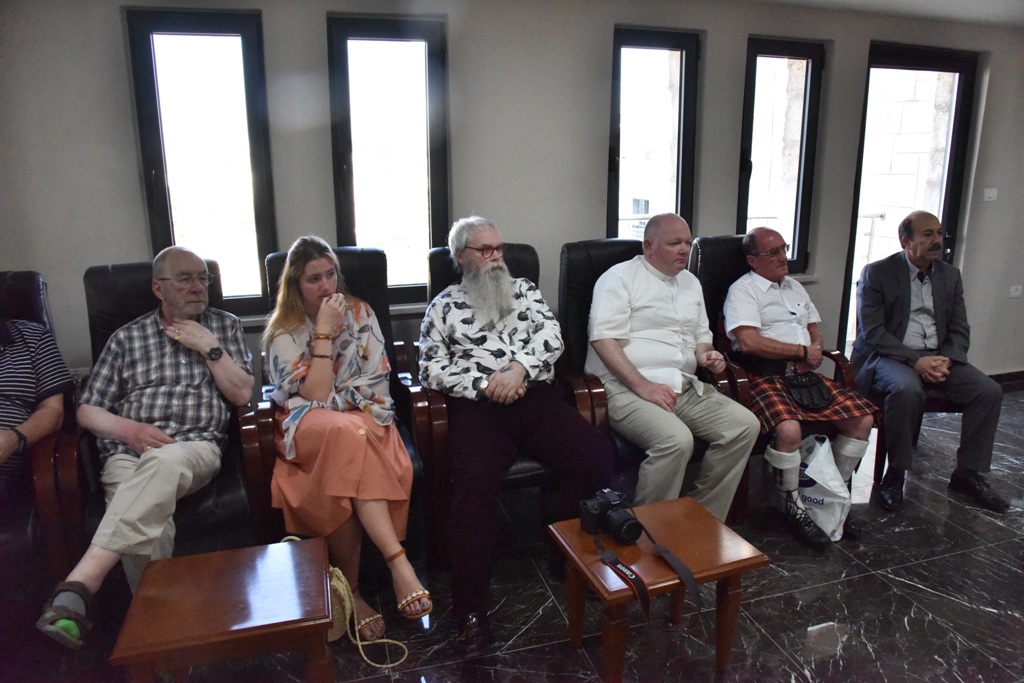 بلدية بيت لحم تنظم حفل استقبال لرئيس بلدية غلاسجو السابق والوفد الإسكتلندي