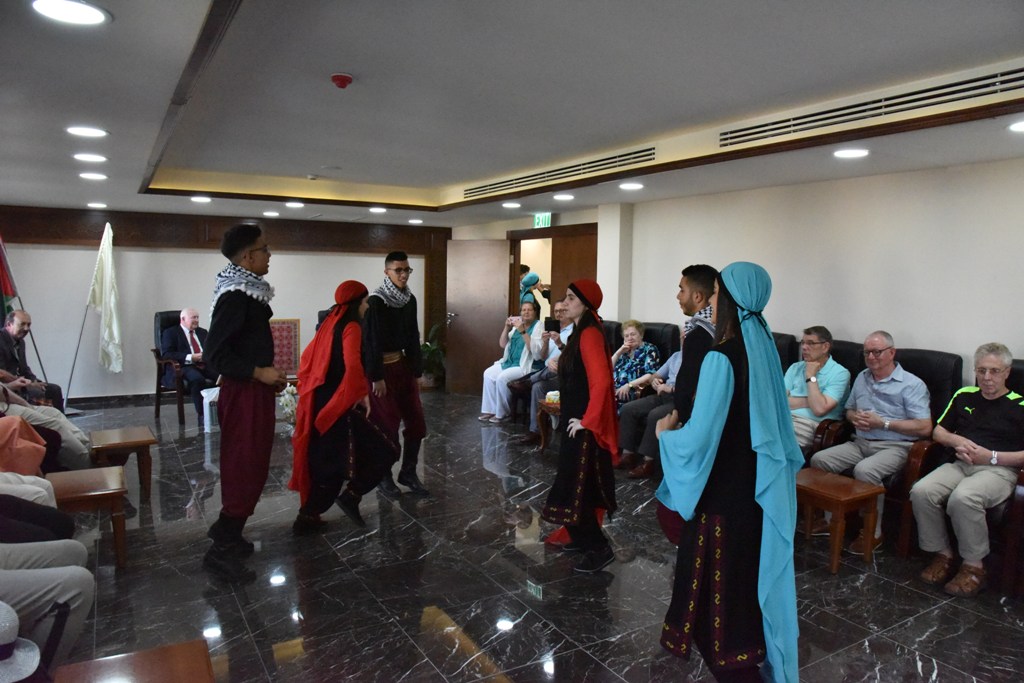 بلدية بيت لحم تنظم حفل استقبال لرئيس بلدية غلاسجو السابق والوفد الإسكتلندي