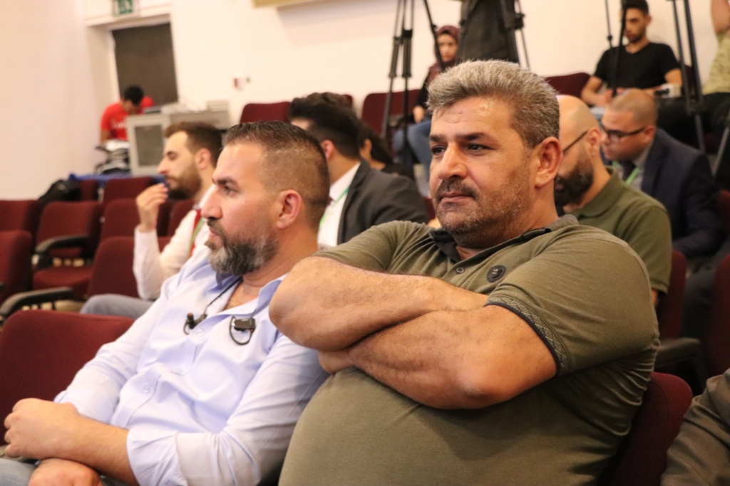 مؤتمر صحفي خاص بمؤتمر مغتربي أبناء محافظة بيت لحم الثاني من مركز السلام في بيت لحم