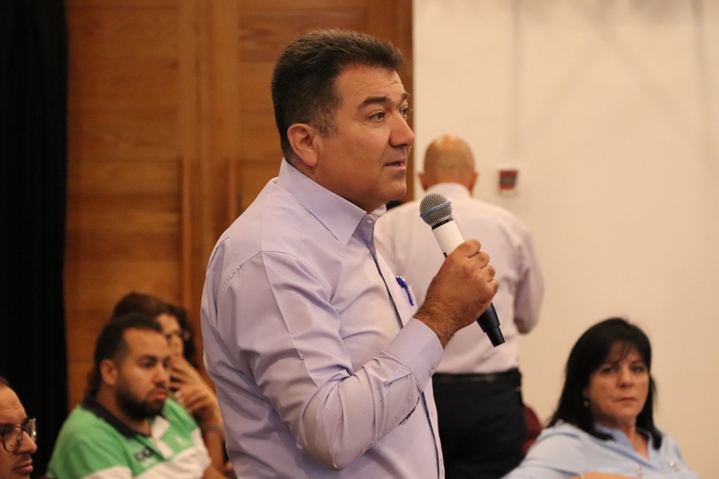 مؤتمر صحفي خاص بمؤتمر مغتربي أبناء محافظة بيت لحم الثاني من مركز السلام في بيت لحم