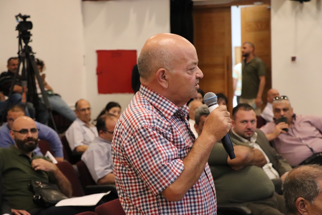 مؤتمر صحفي خاص بمؤتمر مغتربي أبناء محافظة بيت لحم الثاني من مركز السلام في بيت لحم