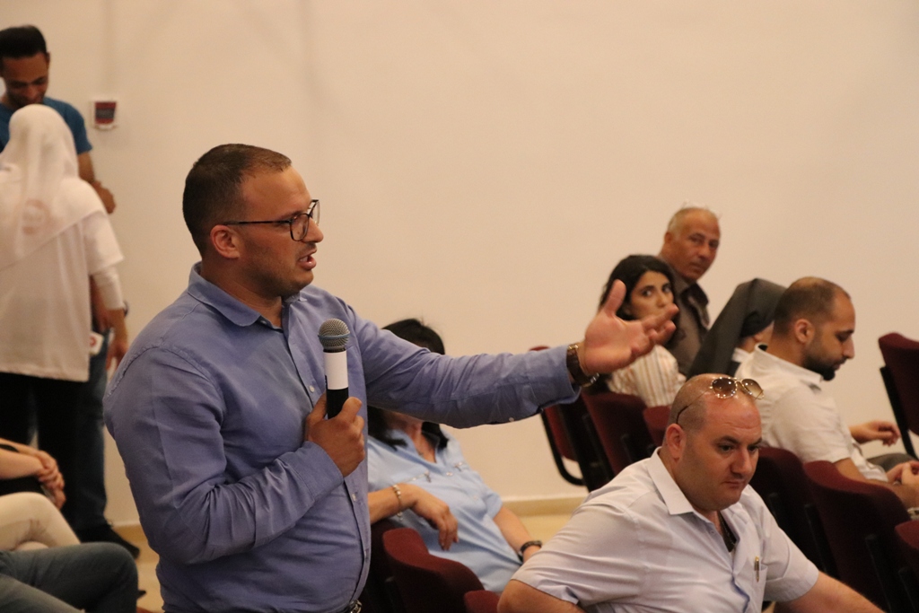 مؤتمر صحفي خاص بمؤتمر مغتربي أبناء محافظة بيت لحم الثاني من مركز السلام في بيت لحم