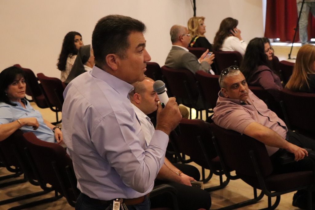 مؤتمر صحفي خاص بمؤتمر مغتربي أبناء محافظة بيت لحم الثاني من مركز السلام في بيت لحم