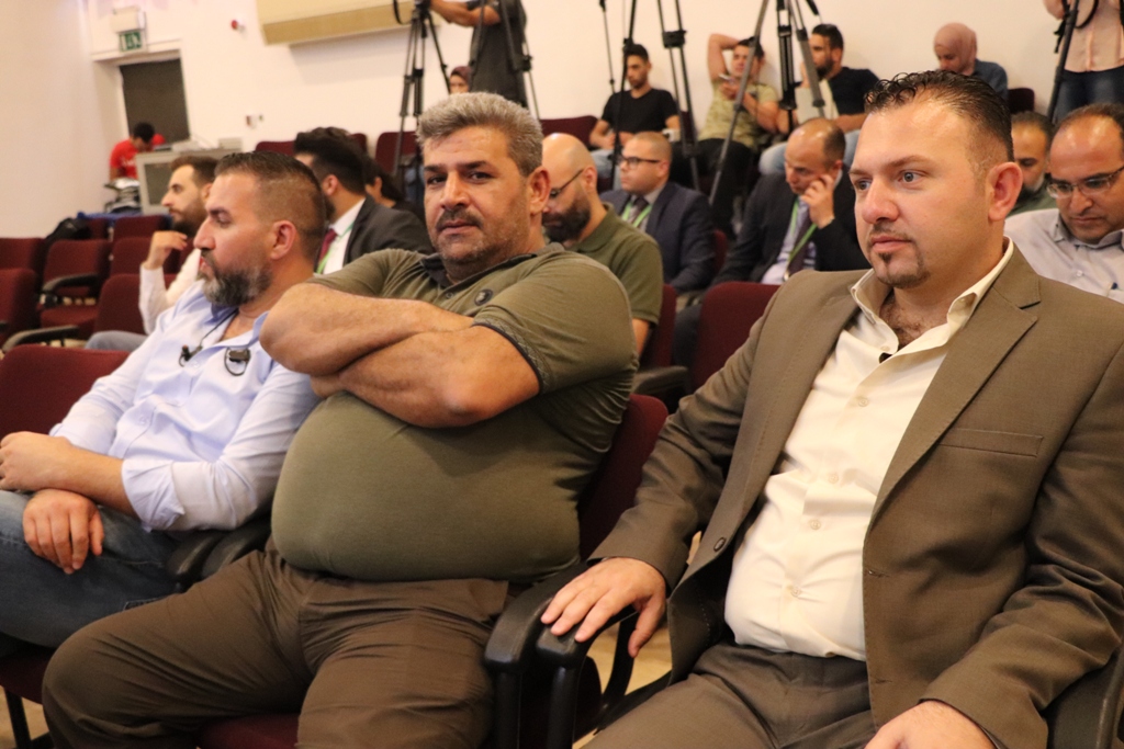 مؤتمر صحفي خاص بمؤتمر مغتربي أبناء محافظة بيت لحم الثاني من مركز السلام في بيت لحم