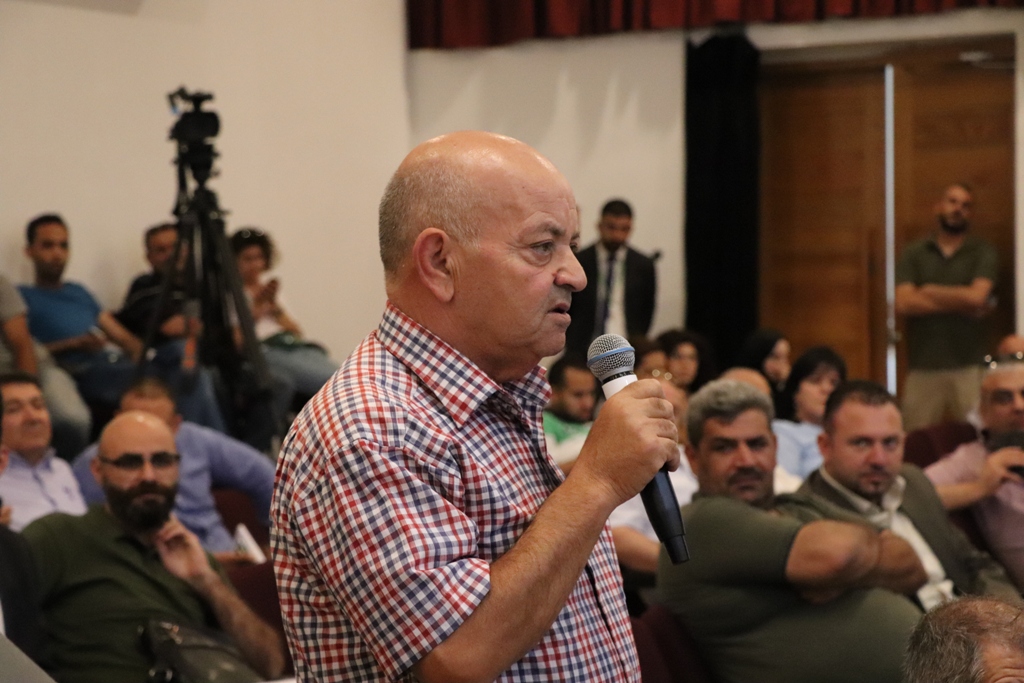 مؤتمر صحفي خاص بمؤتمر مغتربي أبناء محافظة بيت لحم الثاني من مركز السلام في بيت لحم