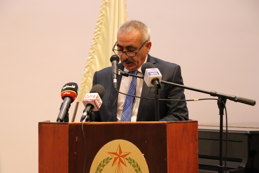 مؤتمر صحفي خاص بمؤتمر مغتربي أبناء محافظة بيت لحم الثاني من مركز السلام في بيت لحم