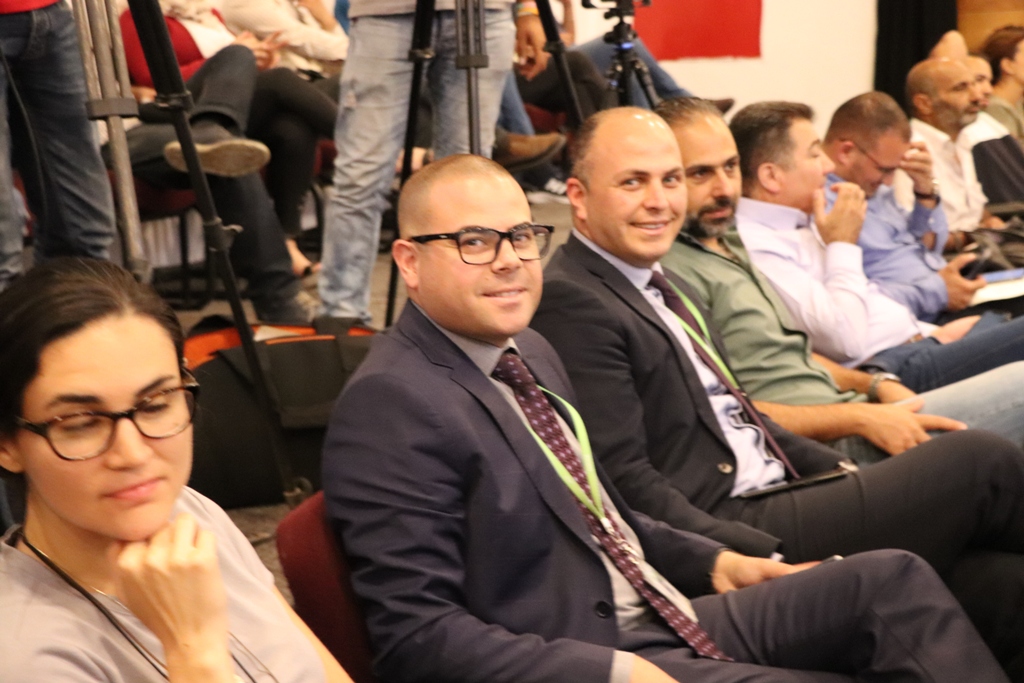 مؤتمر صحفي خاص بمؤتمر مغتربي أبناء محافظة بيت لحم الثاني من مركز السلام في بيت لحم