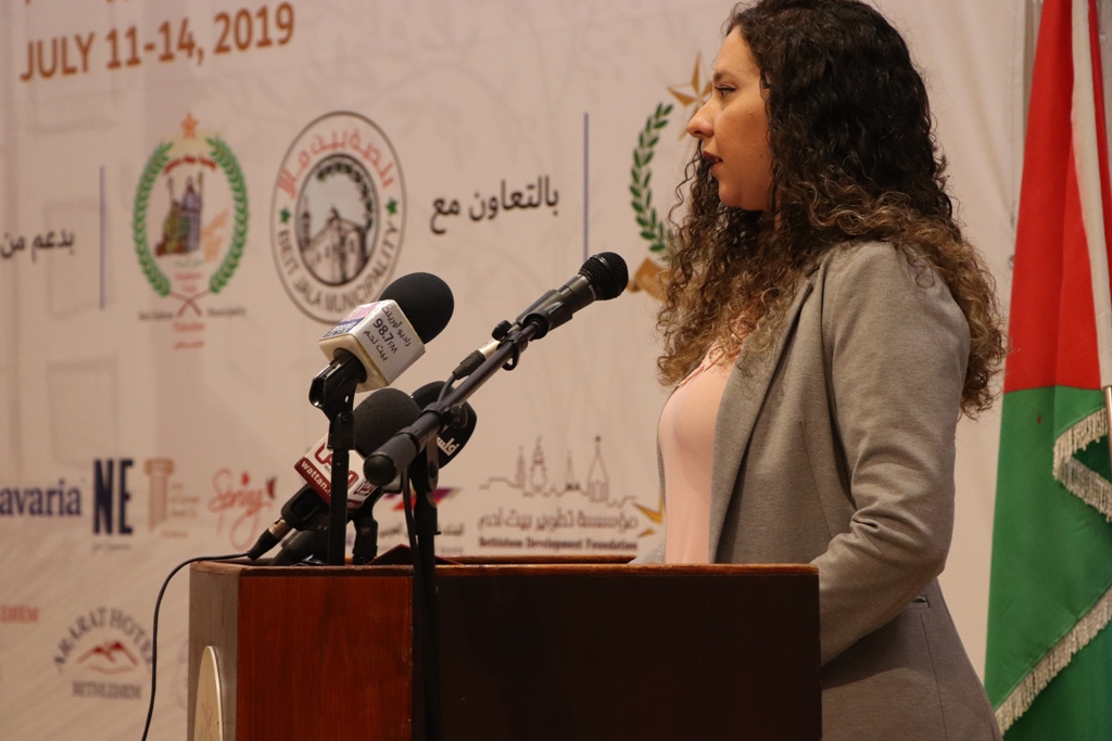 مؤتمر صحفي خاص بمؤتمر مغتربي أبناء محافظة بيت لحم الثاني من مركز السلام في بيت لحم