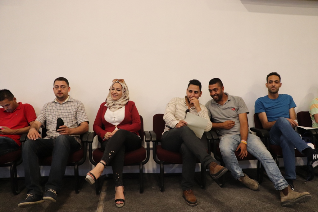 مؤتمر صحفي خاص بمؤتمر مغتربي أبناء محافظة بيت لحم الثاني من مركز السلام في بيت لحم