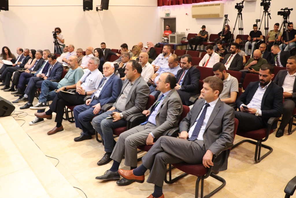 مؤتمر صحفي خاص بمؤتمر مغتربي أبناء محافظة بيت لحم الثاني من مركز السلام في بيت لحم