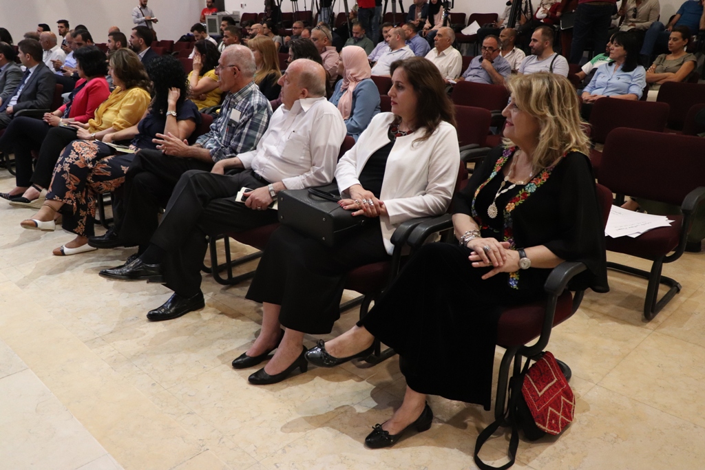 مؤتمر صحفي خاص بمؤتمر مغتربي أبناء محافظة بيت لحم الثاني من مركز السلام في بيت لحم