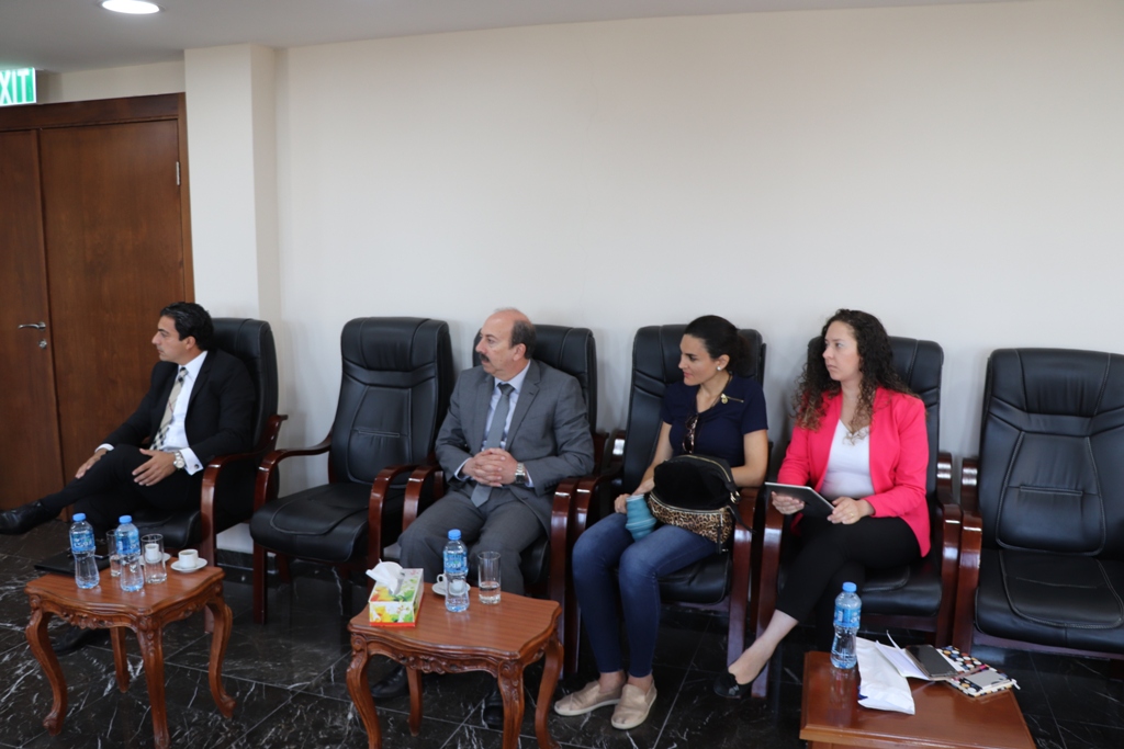 لقاء في بلدية بيت لحم مع عدد من شخصيات المحافظة  الإعتبارية من دول الإغتراب المشاركين في مؤتمر مغتربي أبناء محافظة بيت لحم الثاني