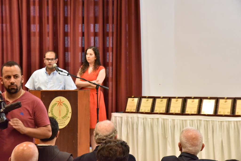 الحفل الختامي لمؤتمر مغتربي أبناء محافظة بيت لحم الثاني من مركز السلام بيت لحم