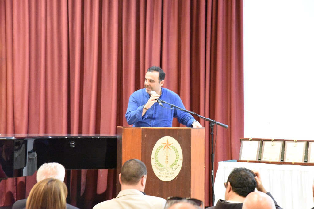 الحفل الختامي لمؤتمر مغتربي أبناء محافظة بيت لحم الثاني من مركز السلام بيت لحم