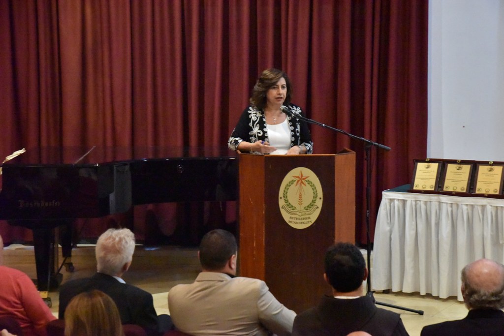 الحفل الختامي لمؤتمر مغتربي أبناء محافظة بيت لحم الثاني من مركز السلام بيت لحم