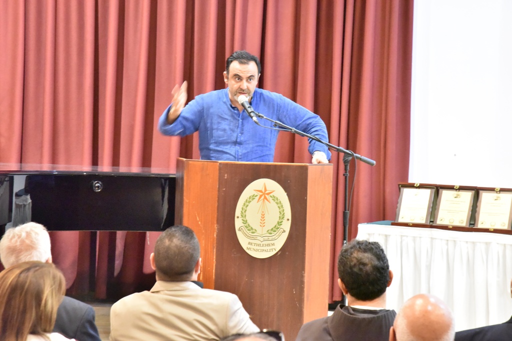 الحفل الختامي لمؤتمر مغتربي أبناء محافظة بيت لحم الثاني من مركز السلام بيت لحم