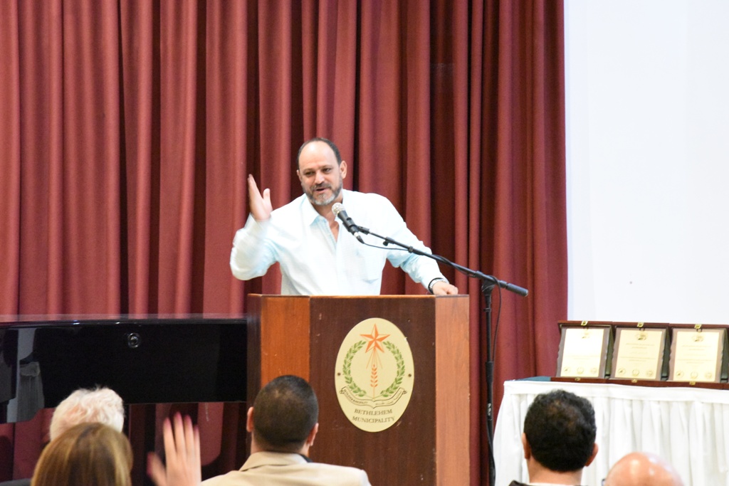 الحفل الختامي لمؤتمر مغتربي أبناء محافظة بيت لحم الثاني من مركز السلام بيت لحم