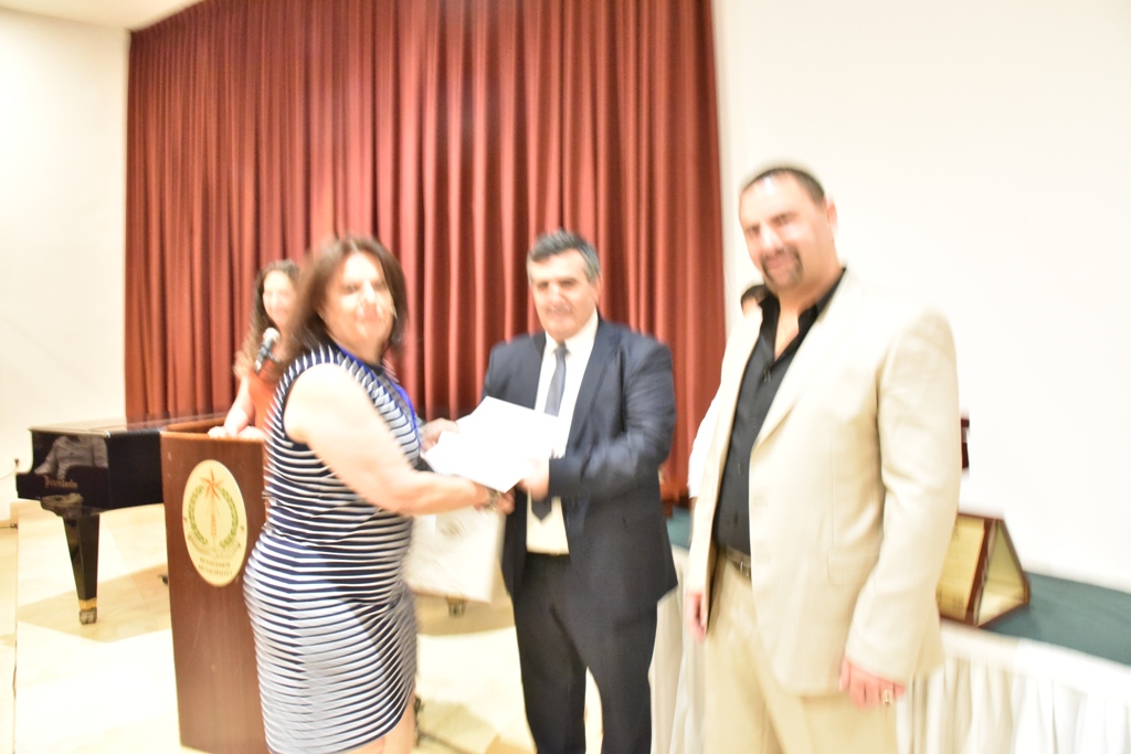 الحفل الختامي لمؤتمر مغتربي أبناء محافظة بيت لحم الثاني من مركز السلام بيت لحم