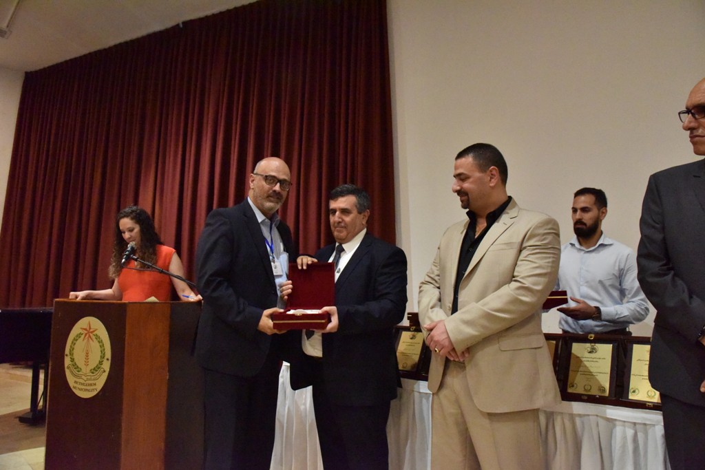 الحفل الختامي لمؤتمر مغتربي أبناء محافظة بيت لحم الثاني من مركز السلام بيت لحم