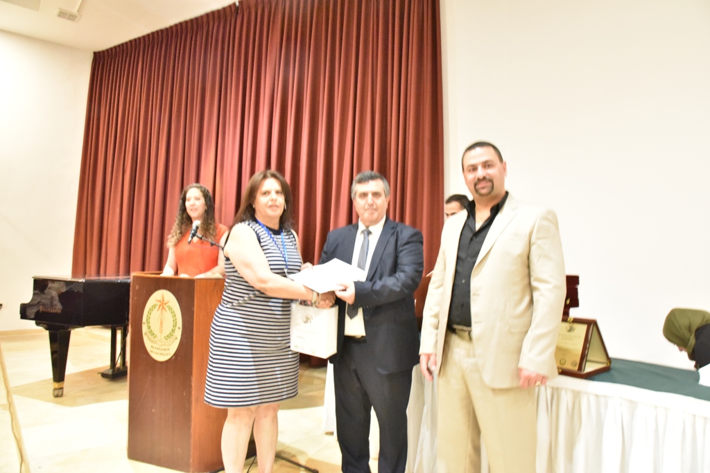 الحفل الختامي لمؤتمر مغتربي أبناء محافظة بيت لحم الثاني من مركز السلام بيت لحم