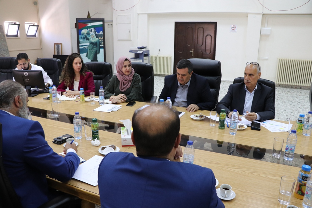 اجتماع أول للجنة الفنية لمشروع مدينة بيت لحم عاصمة الثقافة العربية 2020 في بلدية بيت لحم