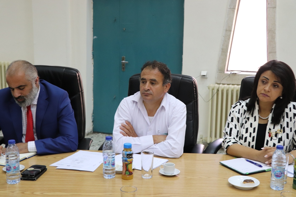 اجتماع أول للجنة الفنية لمشروع مدينة بيت لحم عاصمة الثقافة العربية 2020 في بلدية بيت لحم