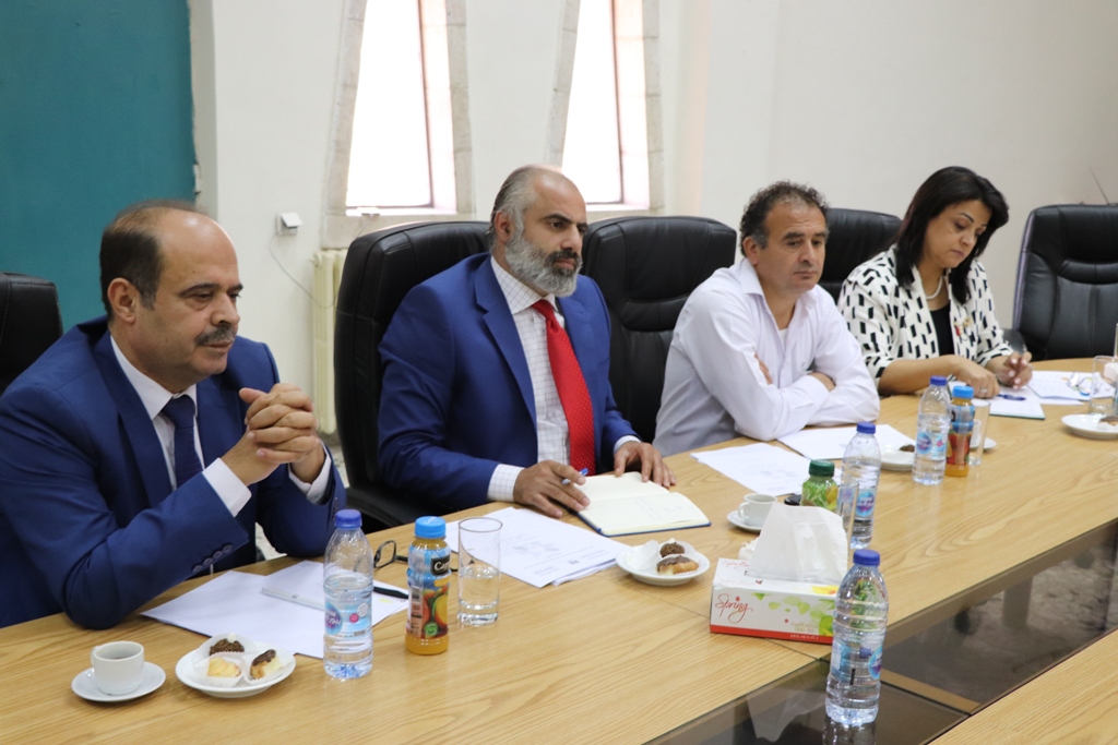 اجتماع أول للجنة الفنية لمشروع مدينة بيت لحم عاصمة الثقافة العربية 2020 في بلدية بيت لحم