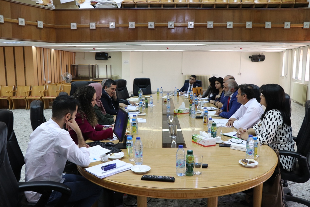 اجتماع أول للجنة الفنية لمشروع مدينة بيت لحم عاصمة الثقافة العربية 2020 في بلدية بيت لحم