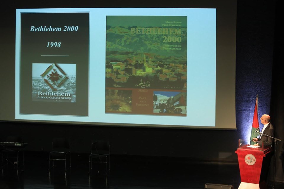 رئيس بلدية بيت لحم يشارك في الحفل الإفتتاحي لمؤتمر دار الكلمة الجامعية تحت عنوان بيت لحم: التاريخ الإجتماعي – الثقافي