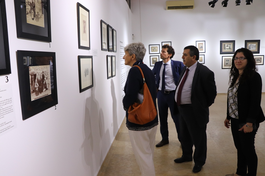 في إطار إتفاقية التعاون بين بلديتي بيت لحم وباريس ورشة عمل تحت عنوان (ساحة المهد) في مركز السلام