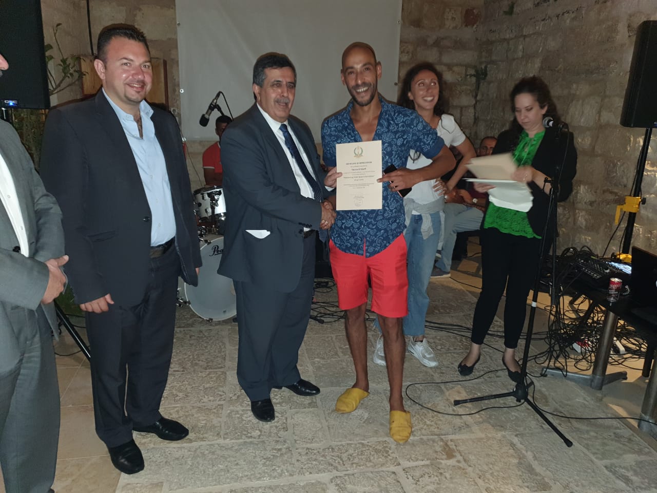 حفل ختام لورشة عمل ( ساحة المهد ) في إطار إتفاقية التعاون بين بلديتي بيت لحم وباريس