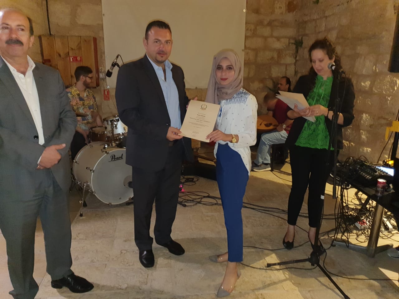 حفل ختام لورشة عمل ( ساحة المهد ) في إطار إتفاقية التعاون بين بلديتي بيت لحم وباريس