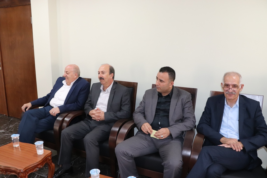 رئيس بلدية بيت لحم يستقبل وزير النقل والمواصلات ويبحثان واقع مدينة بيت لحم وسبل تطويرها 