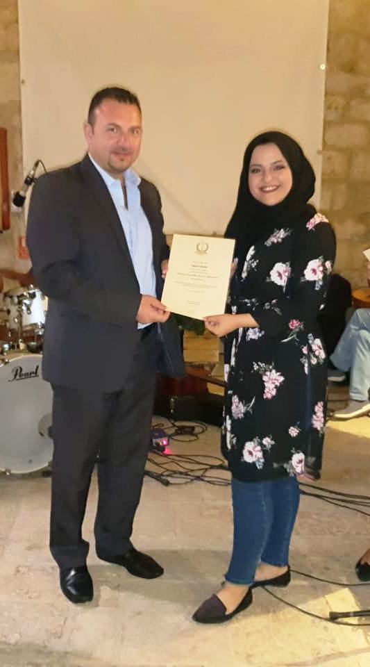 حفل ختام لورشة عمل ( ساحة المهد ) في إطار إتفاقية التعاون بين بلديتي بيت لحم وباريس