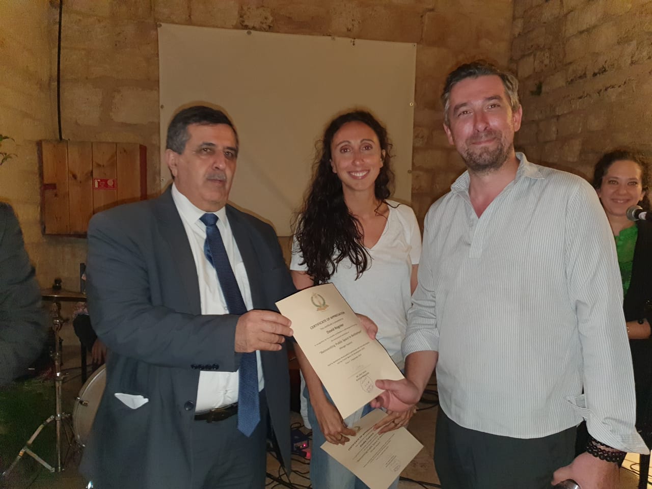 حفل ختام لورشة عمل ( ساحة المهد ) في إطار إتفاقية التعاون بين بلديتي بيت لحم وباريس