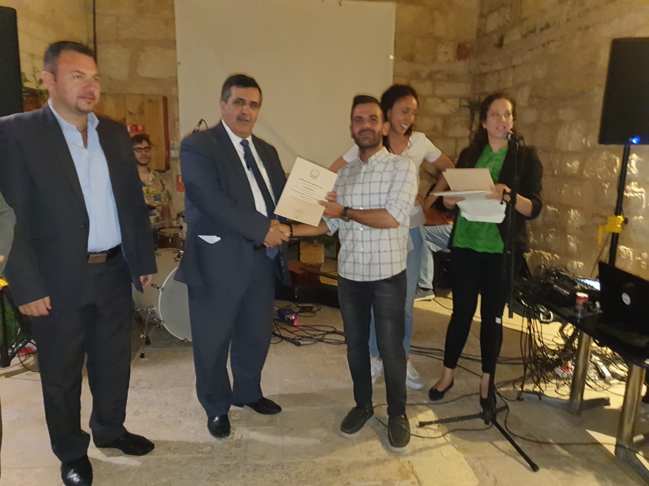 حفل ختام لورشة عمل ( ساحة المهد ) في إطار إتفاقية التعاون بين بلديتي بيت لحم وباريس