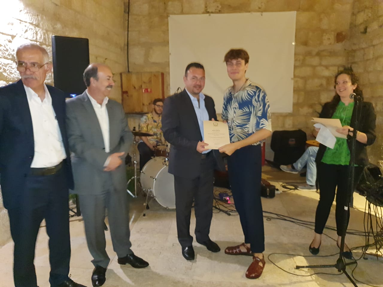 حفل ختام لورشة عمل ( ساحة المهد ) في إطار إتفاقية التعاون بين بلديتي بيت لحم وباريس