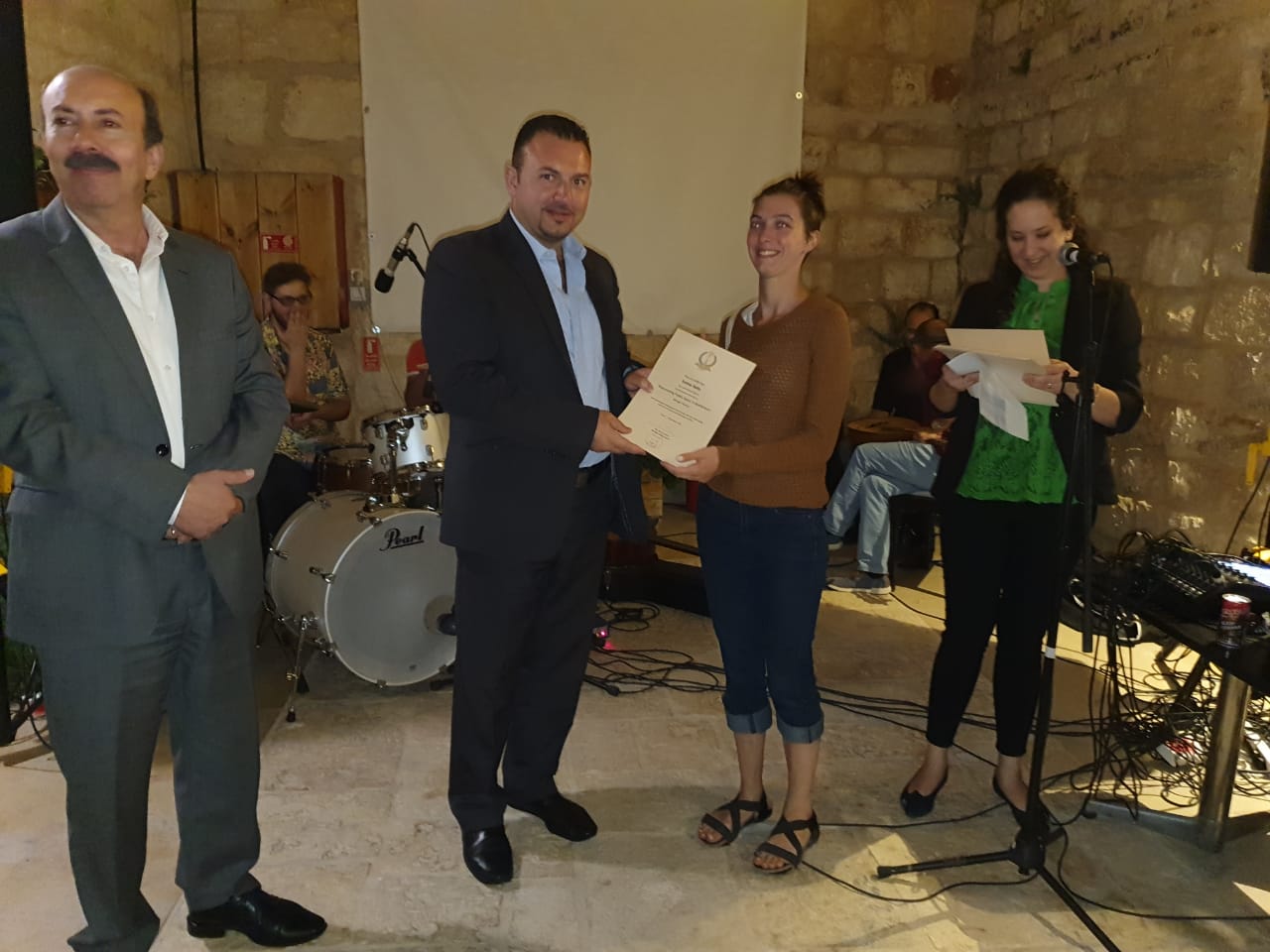 حفل ختام لورشة عمل ( ساحة المهد ) في إطار إتفاقية التعاون بين بلديتي بيت لحم وباريس