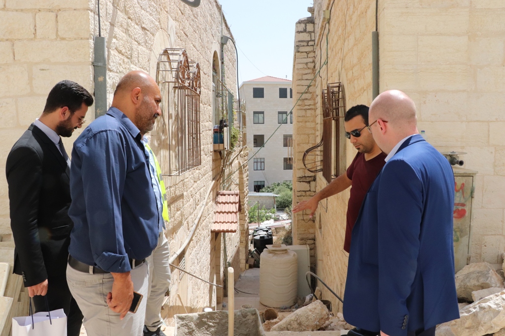  الاجتماع الدوري للجنة المشتركة لتنسيق المشاريع الخاصة بإعادة تأهيل المركز التاريخي والديني لمدينة بيت لحم