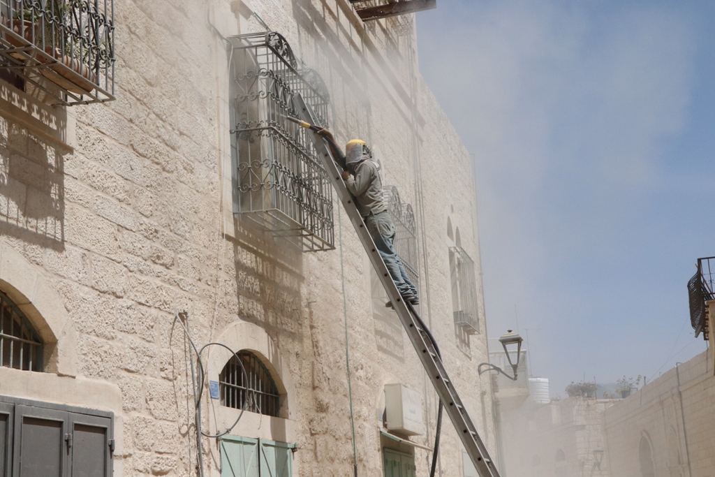  الاجتماع الدوري للجنة المشتركة لتنسيق المشاريع الخاصة بإعادة تأهيل المركز التاريخي والديني لمدينة بيت لحم