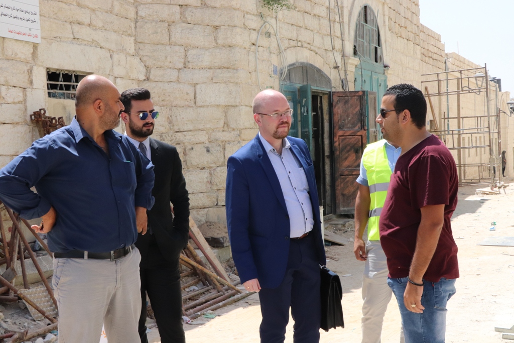  الاجتماع الدوري للجنة المشتركة لتنسيق المشاريع الخاصة بإعادة تأهيل المركز التاريخي والديني لمدينة بيت لحم