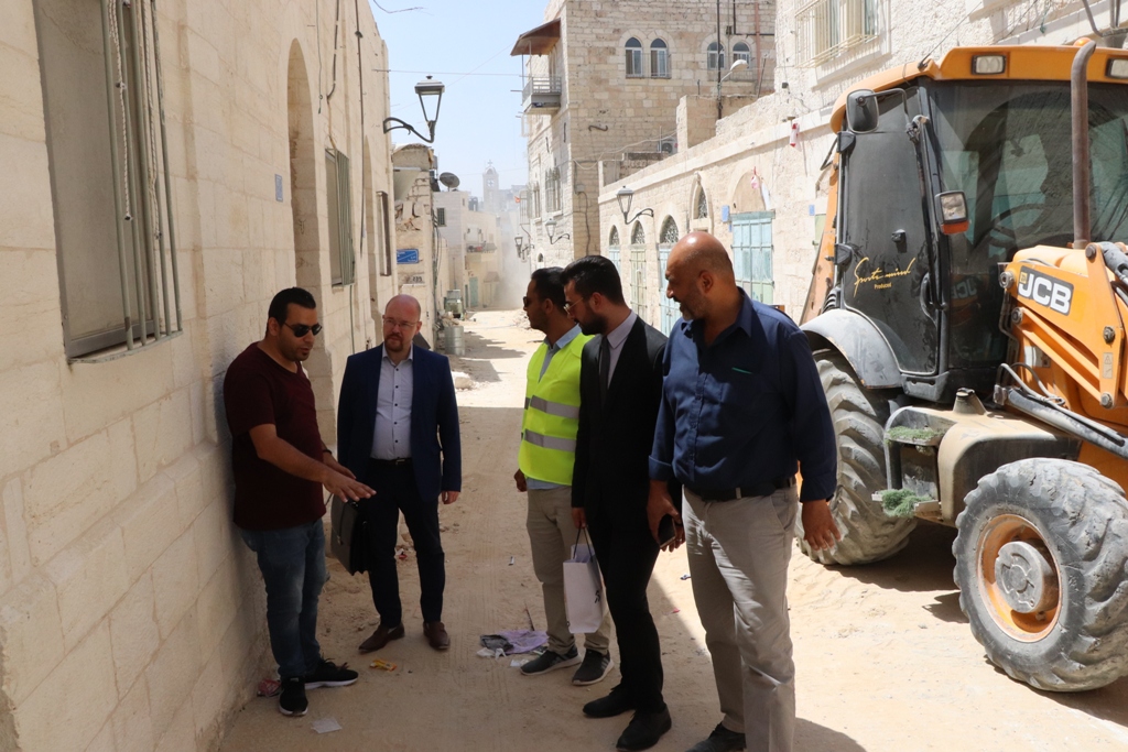  الاجتماع الدوري للجنة المشتركة لتنسيق المشاريع الخاصة بإعادة تأهيل المركز التاريخي والديني لمدينة بيت لحم