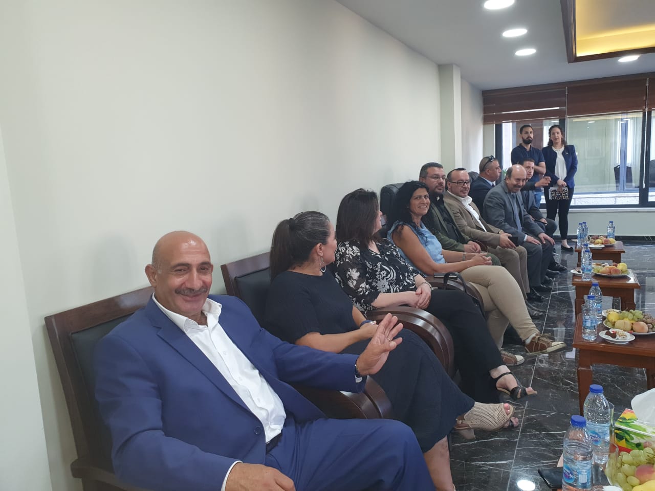 رئيس الوزراء في زيارة لبلدية بيت لحم ومناقشة لمواضيع هامة مع رئيس البلدية