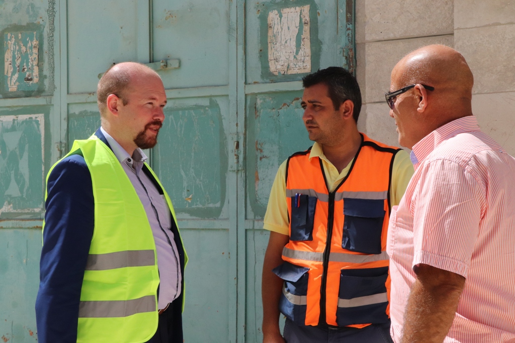 الاجتماع الدوري للجنة المشتركة لتنسيق المشاريع الخاصة بإعادة تأهيل المركز التاريخي والديني لمدينة بيت لحم