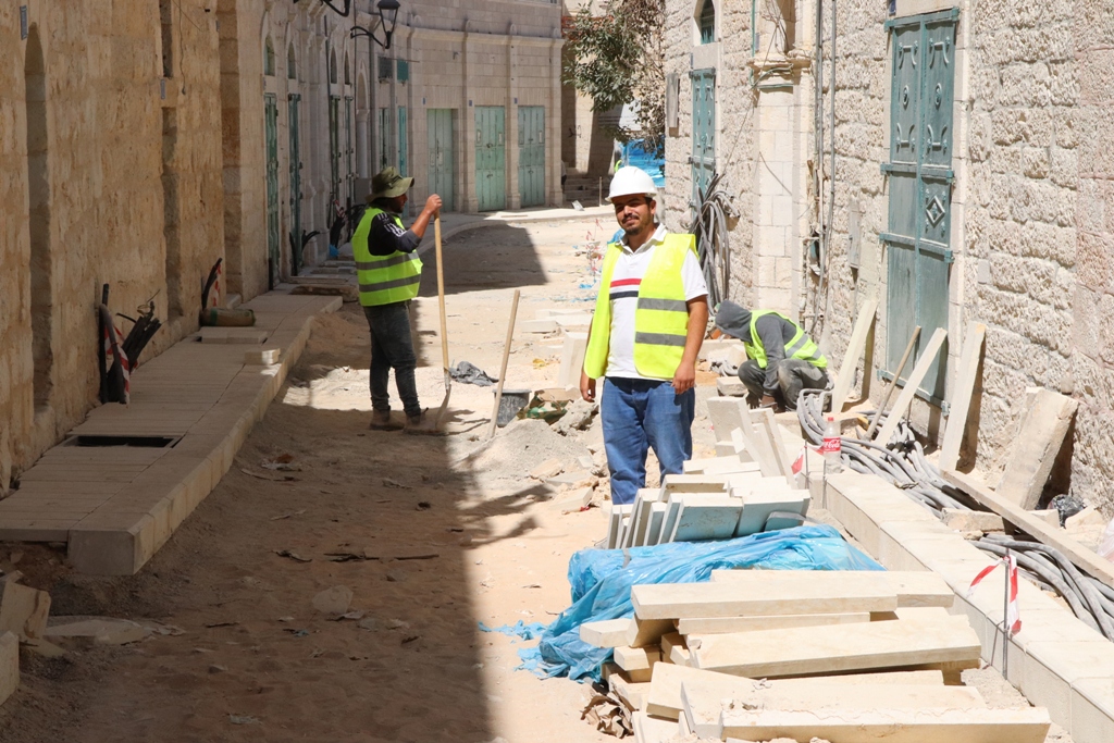 الاجتماع الدوري للجنة المشتركة لتنسيق المشاريع الخاصة بإعادة تأهيل المركز التاريخي والديني لمدينة بيت لحم